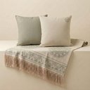 Ver imagem 3 de Kit Manta e Almofadas Decorativas para Sofá Many Verde Relva - Nexta Casa