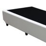 Cama Box Solteiro Colchão Espuma D33 Bordado + Box Branca 59x88x188 - 6