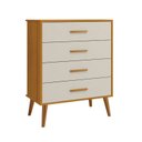 Ver mais imagens de Quarto de Bebê Completo com Guarda Roupa 3 Portas 2 Gavetas, Cômoda 4 Gavetas e Berço Isis