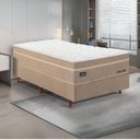 Ver imagem 1 de Cama Box Víúvo(A) Molas Ensacadas Tecnologia Gel Sense,Health Protection e Air Flow New York Mannes Bege