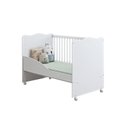 Ver imagem 3 de Berço Mini Cama Lolly com Rodízios 1,32cm x 0,77cm x 0,95cm Branco