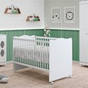 Ver imagem 1 de Berço Mini Cama Lolly com Rodízios 1,32cm x 0,77cm x 0,95cm Branco