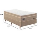 Ver imagem 3 de Cama Box Solteiro Molas Ensacadas Tecnologia Gel Sense,Health Protection e Air Flow New York Mannes