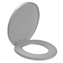 Ver imagem 1 de Assento Sanitario Almofadado Confort Cinza - Amanco