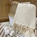 Ver mais imagens de Manta para Sofá 001486/ 0099 100% Algodão 1,20 X 1,50 São João