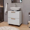 Ver imagem 1 de Gabinete de Banheiro Prime Armário para Pia de Coluna