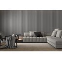 Ver imagem 6 de Painel Ripado/forro Lambri Louro Freijo 2750 X 455 X 9mm - Caixa com 2 Painéis = 2,5m2