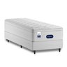 Cama Box com Colchão Solteirão Simmons Finesse 96x203 - 1