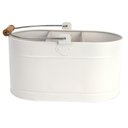 Ver imagem 1 de Cesto Organizador Aço Galvanizado Farmhouse com Divisórias - A\casa