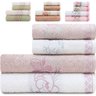 Jogo de Toalhas 4 Peças - Banho e Rosto Algodão Antipiling Yuna Karsten - Emcompre - 1
