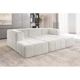 Sofá Modular  3 Lugares Bouclé - 2