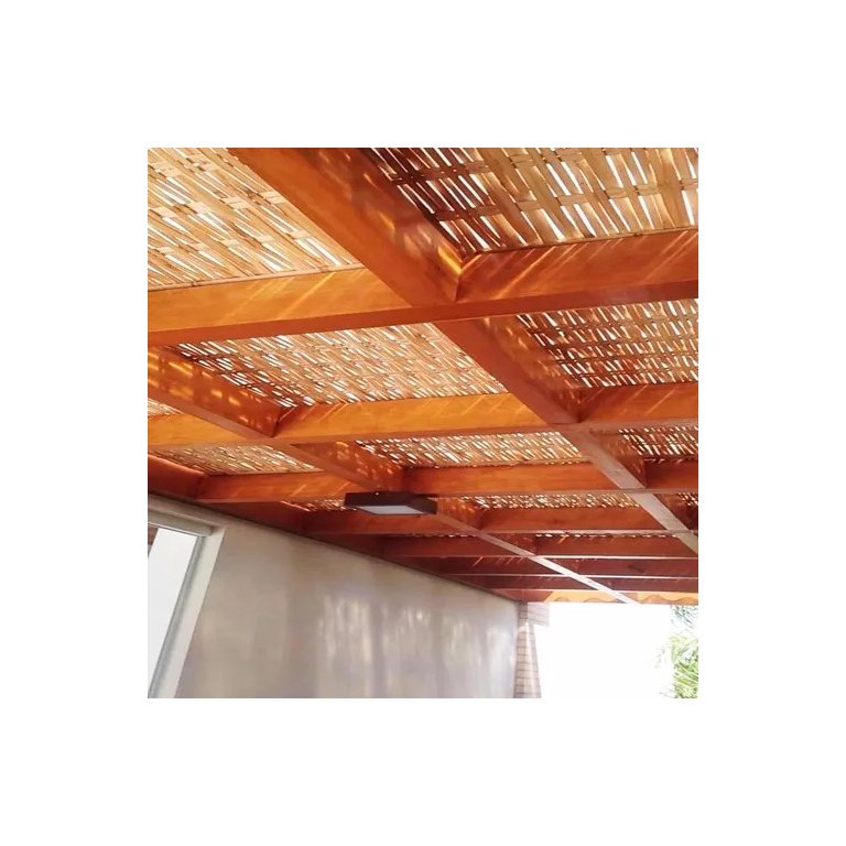 Esteira De Bambu Natural Para 1m² Placas De 1,00x1,00mt Decore Fácil Shop