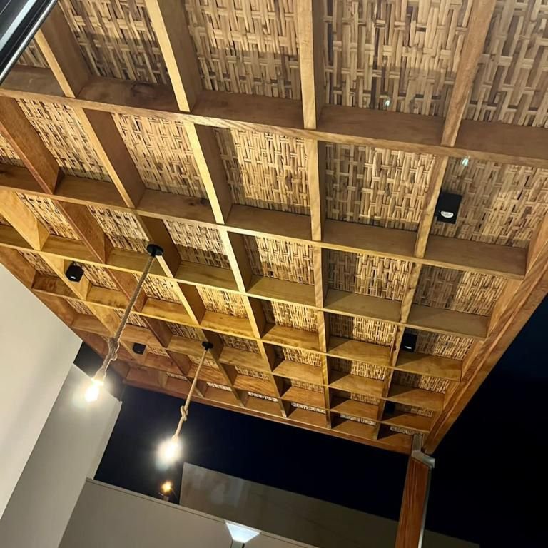 Esteira De Bambu Natural Para 1m² Placas De 1,00x1,00mt Decore Fácil Shop - 4