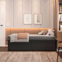 Ver imagem 5 de Cama Solteiro Adulto com 2 Gavetas Deva Yescasa Preto