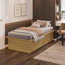 Ver imagem 1 de Cama Solteiro Adulto com 2 Gavetas Deva Yescasa