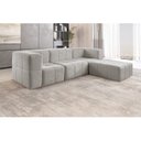 Ver imagem 2 de Sofá Modular 3 Lugares + Puff Bouclé