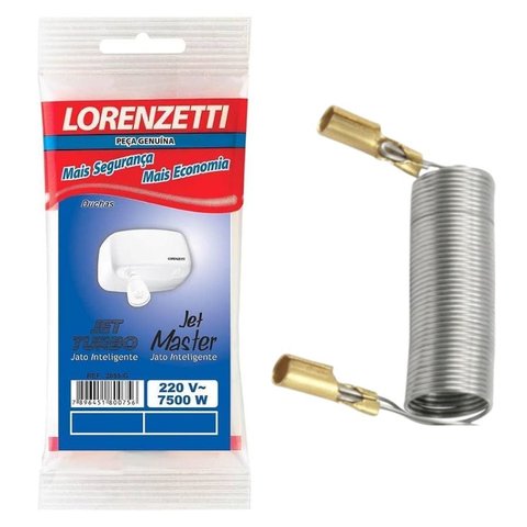Resistência Lorenzetti 2055-g Ducha Jet Turbo / Jet Master - 220v~7500w