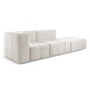 Ver imagem 3 de Sofá Modular 3 Lugares Bouclé Bege Nude