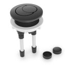 Ver imagem 1 de Botão de Acionamento Duplo 3/6l C/capa Fix Titanium Black Roca