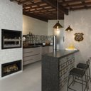 Ver imagem 4 de Placa Decorativa Rota 66 Madeira Alto Padrão em Relevo