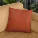 Ver imagem 2 de Capa de Almofada Lisa Veludo Laranja 50x50cm