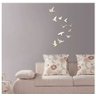 Espelho Acrílico Decorativo Pássaros Aves Quarto Sala 11pcs - 2