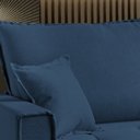 Ver mais imagens de Sofá Cama Dallas 170 cm sem Caixa Veludo Azul Marinho