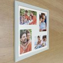 Ver imagem 2 de Quadro Multifotos 8 Fotos de 10x15 Paspatur Branco 30x30