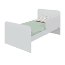Ver imagem 2 de Berço Peroba Ben Americano Branco 3 em 1 Mini Cama Infantil