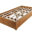 Ver imagem 2 de Base Cama Box Solteiro Imperatriz Com Pés Mel Viero