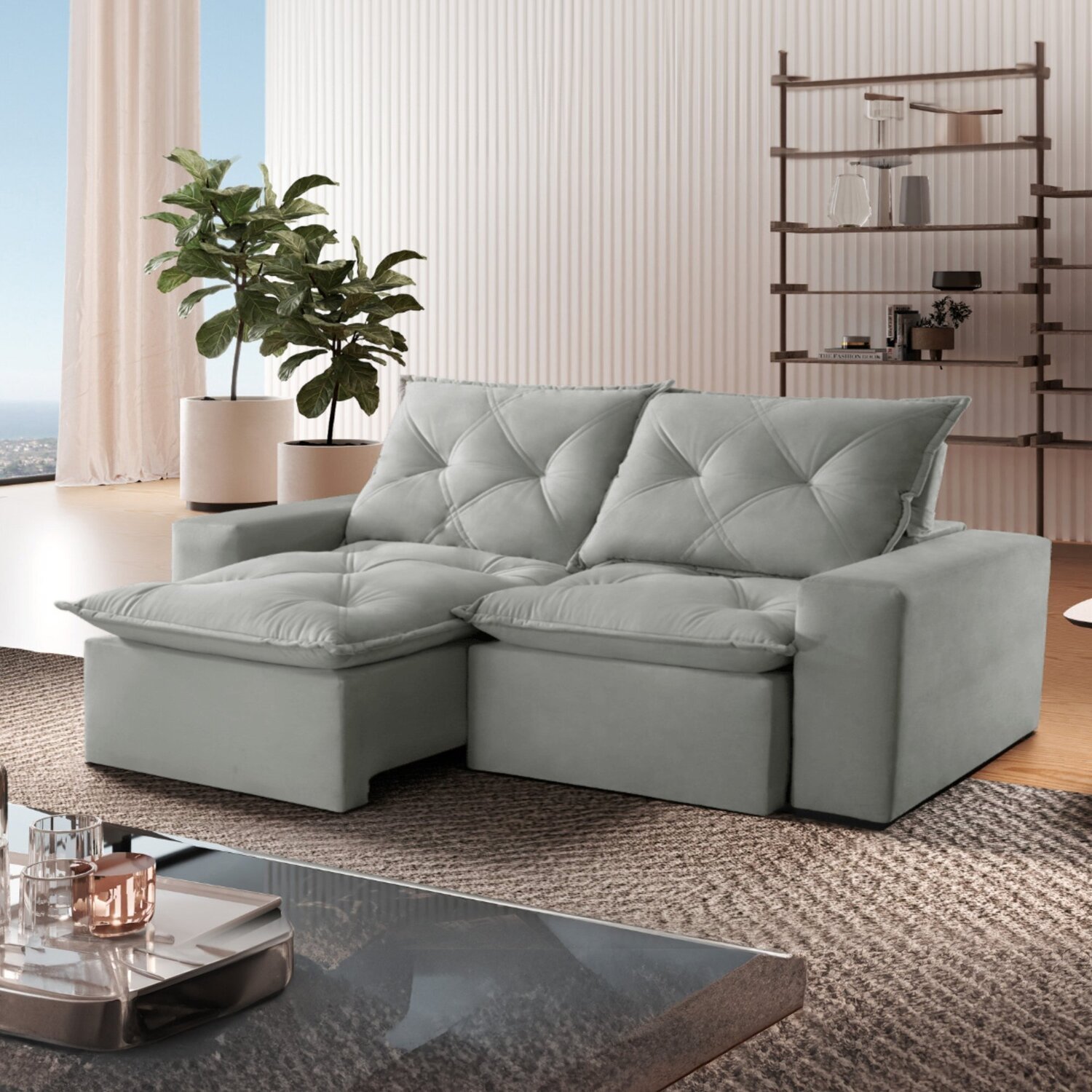 maiページ 晩酌セットn25+w19+x27+他 Sofá Retrátil e Reclinável 180cm Firenze | MadeiraMadeira