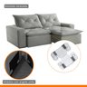 Sofá Retrátil e Reclinável 180cm Firenze - 6