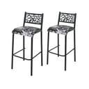 Ver imagem 2 de Conjunto 2 Banquetas com Assento Fixo para Cozinha