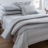 Jogo de Cama Casal 200 Fios Tivar - Kacyumara Cinza - 1