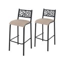 Ver imagem 2 de Conjunto 2 Banquetas com Assento Fixo para Cozinha