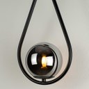 Ver imagem 5 de Arandela Pingo Negro e Branco Globo Vidro Bella Iluminação TR002B ST2471