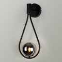 Ver imagem 6 de Arandela Pingo Negro e Branco Globo Vidro Bella Iluminação TR002B ST2471