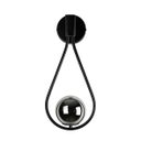 Ver imagem 4 de Arandela Pingo Negro e Branco Globo Vidro Bella Iluminação TR002B ST2471