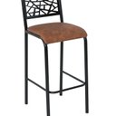 Ver imagem 3 de Conjunto 2 Banquetas com Assento Fixo para Cozinha