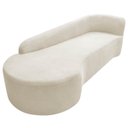 Ver mais imagens de Kit Divã Recamier Orgânico França 250cm Lado Esquerdo e Poltrona Amore Bouclé