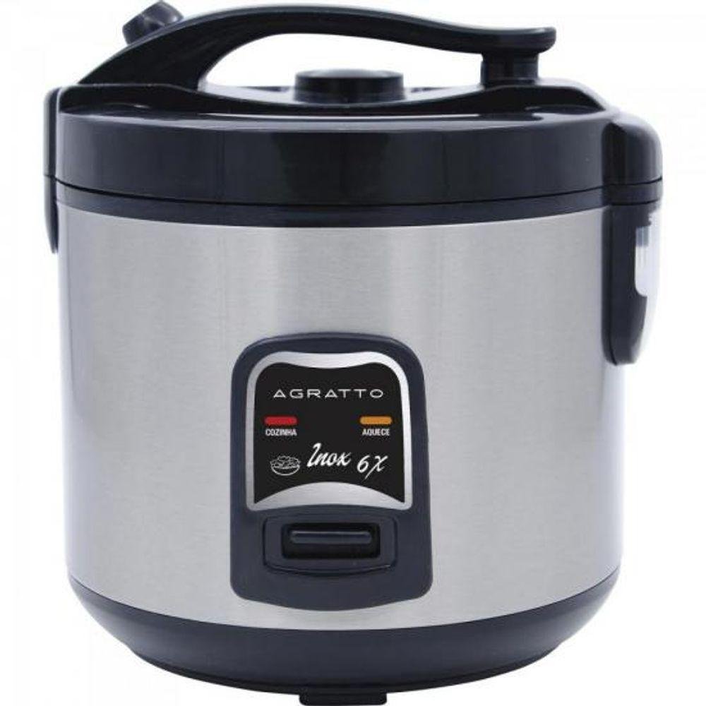 Panela de Arroz Agratto Pa6x 400w Inox 220v - 1