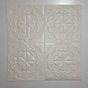 PLACA 3D AUTO ADESIVA PARA PAREDE 70X70CM