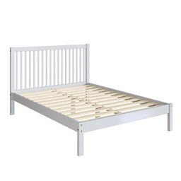 Cama de Casal Lucy de Madeira Maciça com Lastro - 5