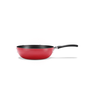 Wok Brinox Garlic Antiaderente 2,3 Litros Ø 24 X 7 Cm Vermelho
