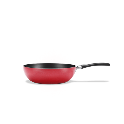 Wok Brinox Garlic Antiaderente 2,3 Litros Ø 24 X 7 Cm Vermelho