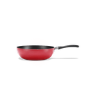 Ver imagem 1 de Wok Brinox Garlic Antiaderente 2,3 Litros Ø 24 X 7 Cm Vermelho
