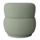 Ver imagem 5 de Poltrona Orgânica Aisha Base Fixa Bouclé Verde Claro - Nexta Casa