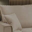 Ver mais imagens de Sofá Cama Dallas 230 cm sem Caixa Veludo Bege Castor