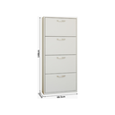 Ver imagem 3 de Sapateira Basculante 4 Portas Compacta Branco