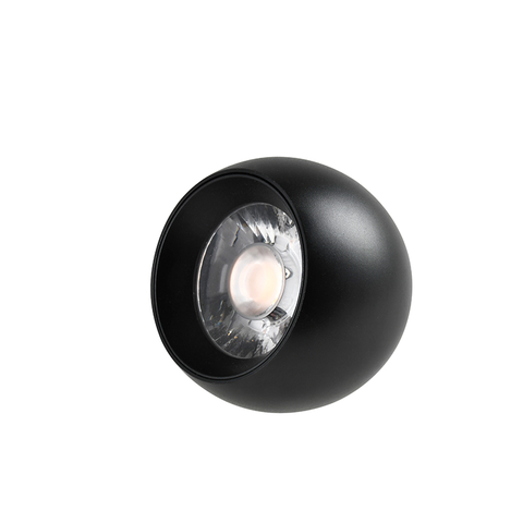 Spot Fixo Nordecor Kay Loz 6563 para Trilho Magnético Led 5w 3000k Preto 48v